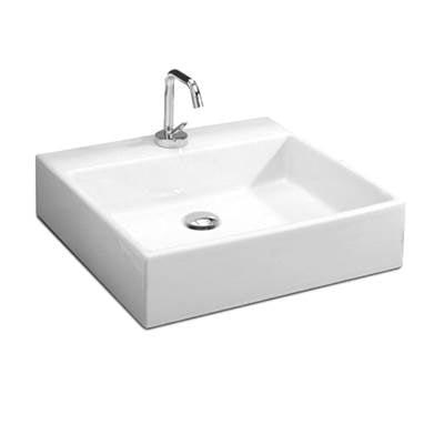Icera 1350.001.01- Box 50 Vessel Lavatory White | FaucetExpress.ca