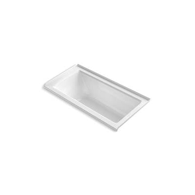 Kohler 1947-GHRF-0- Archer® 60'' x 30'' alcove Heated BubbleMassage air bath with right-hand drain | FaucetExpress.ca