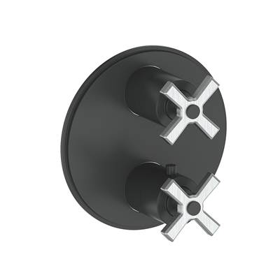 Vogt VT.Z4.220.SB- Zehn 2-Way Thermostatic Valve and Trim Stainless Steel Matte Black