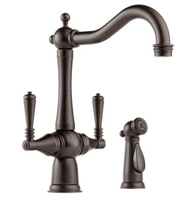 Brizo 62136LF-RB- Brizo Tresa: Two Handle Kitchen Faucet | FaucetExpress.ca