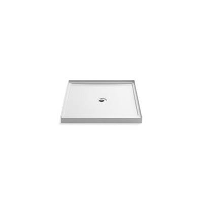 Kohler 8647-0- Rely® 36'' x 42'' Single-threshold shower base with center drain | FaucetExpress.ca