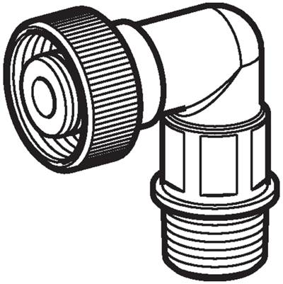 Geberit 242.131.00.1- Connecting nipple, bent, for Geberit urinal flush control | FaucetExpress.ca