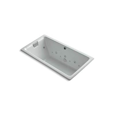 Kohler 856-AH-95- Tea-for-Two® 66'' x 36'' drop-in Effervescence bath whirlpool with spa package | FaucetExpress.ca