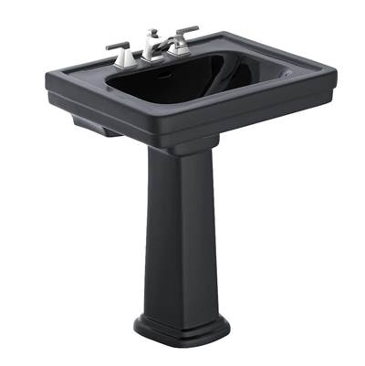Toto LPT530N#51- Promenade 1-Hole Lav & Ped Ebony | FaucetExpress.ca