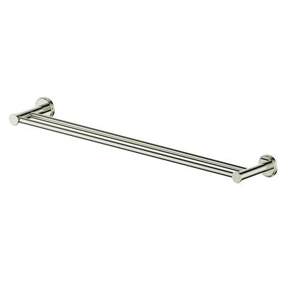 Vogt BA.0509.PN- Zehn Double Towel Bar Polished Nickel