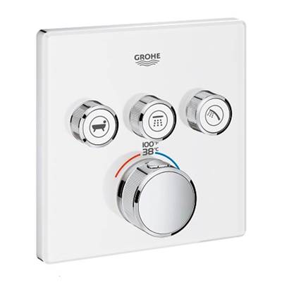 Grohe 29165LS0- GRT SmartControl THM trim square 3SC | FaucetExpress.ca