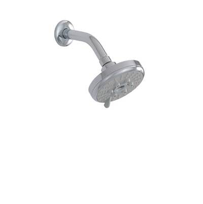 ALT ALT79081101- Round Showerhead 3 Functions With Arm - FaucetExpress.ca