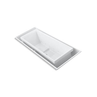 Kohler 1166-RE-0- sok® 104'' x 41'' drop-in Effervescence bath with center drain | FaucetExpress.ca
