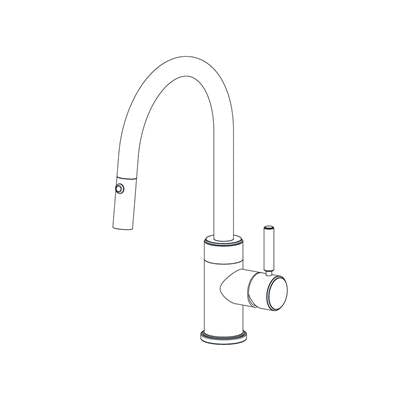 Aqualem CF9102-MB- Pull-down Kitchen Faucet - FaucetExpress.ca