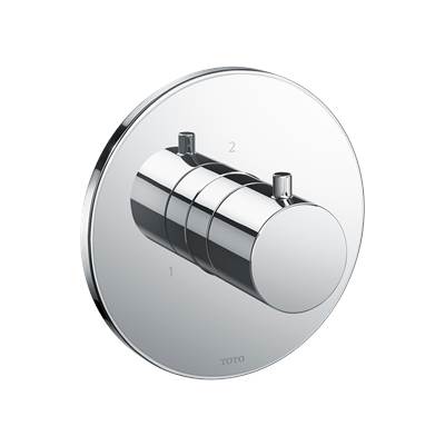 Toto TBV01104U#CP- 3Way Div Trim W/O Off,G,Round Chrome Plated | FaucetExpress.ca