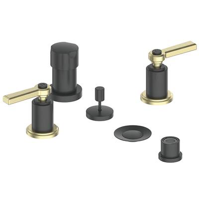 Vogt BF.Z1.3000.GB- Zehn Bidet Matte Gold Matte Black - FaucetExpress.ca