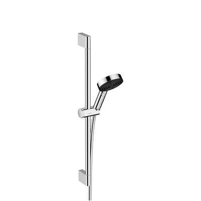 Hansgrohe 24162001- Wallbar Set 105 3-Jet 24", 1.75 Gpm