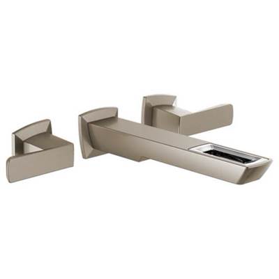 Brizo T65886LF-NKPC-ECO- Two Handle Wall Mount Lavatory Faucet | FaucetExpress.ca