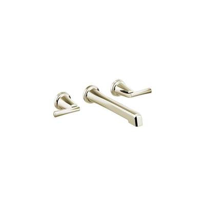 Brizo T65898LF-PNLHP- Wall Mount Lavatory O Handles | FaucetExpress.ca