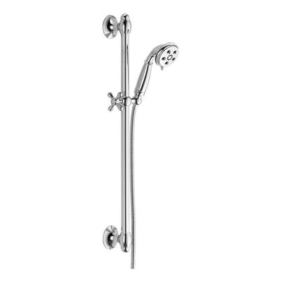 Delta 51308- Slide Bar Handswr Round Trad. 3 Setting | FaucetExpress.ca