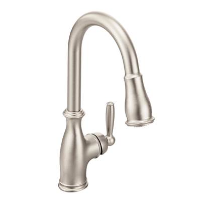Moen 7185EWSRS- Brantford 1-Handle Pull-Down Sprayer Touchless Kitchen Faucet with MotionSense Wave in Stainless