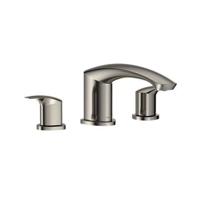 Toto TBG09201U#PN- TOTO GM Two-Handle Deck-Mount Roman Tub Filler Trim, Polished Nickel - TBG09201U#PN | FaucetExpress.ca