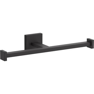 Kohler 23288-BL- Square Double Toilet Paper Holder | FaucetExpress.ca