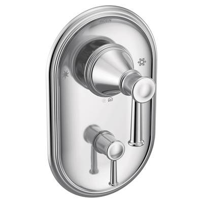 Moen T2310- Belfield Posi-Temp with Built-in 3-Function Transfer Valve Trim Kit, Valve Required, Chrome