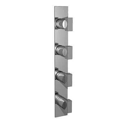 Ca'bano CA64014T99- Thermostatic trim with 3 flow controls