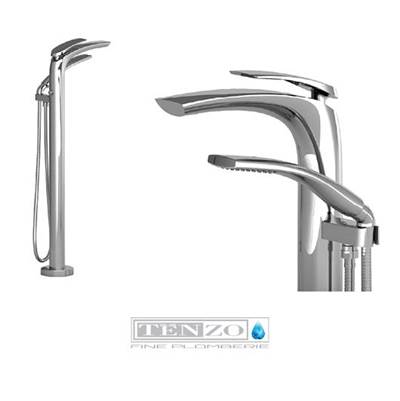 Tenzo NU51- Nuevo Floor Mount Tub Filler