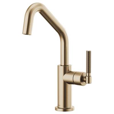 Brizo 61063LF-GL- Angled Spout Bar, Knurled Handle | FaucetExpress.ca