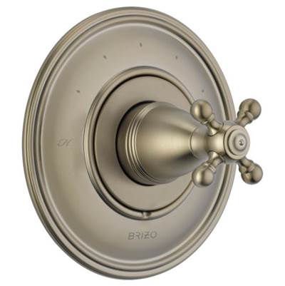 Brizo T66T038-BN- Thermoststic Control-Cross Brizo Traditional Custom Shower