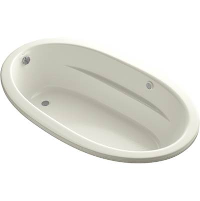 Kohler 1164-GHW-96- Sunward 72-in X 42-in Heated Bubblemassage Air Bath With Bask, Reversible Drain | FaucetExpress.ca