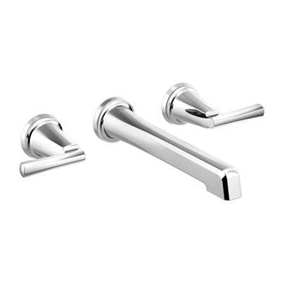 Brizo T65898LF-GLLHP- Wall Mount Lavatory O Handles | FaucetExpress.ca