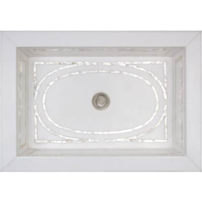 Linkasink MI04 - Graphic Mother of Pearl Inlay - Undermount