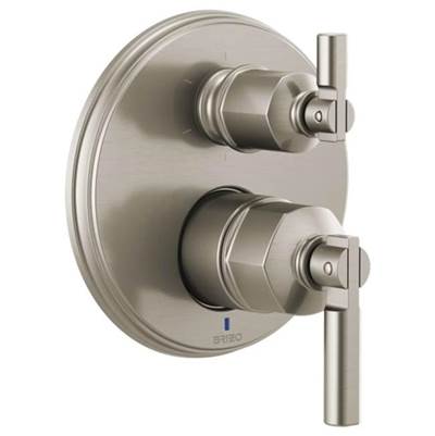 Brizo T75P676-NKLHP- Invari Pressure Balance Valve With Integrated 6-Function Diverter Trim - Less Handles