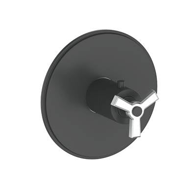 Vogt VT.Z3.140.SB- Zehn Thermostatic Valve and Trim 3/4' Stainless Steel Matte Black