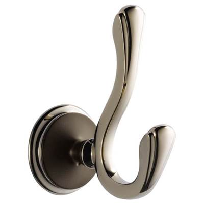 Brizo 693585-PNCO- Double Robe Hook | FaucetExpress.ca