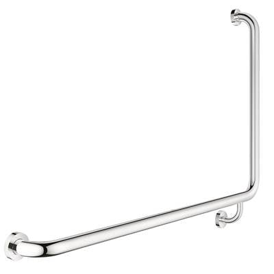 Grohe 40797001- Essentials Grab Bar L-Shaped 940x600 mm | FaucetExpress.ca