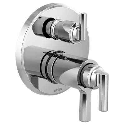 Brizo T75598-PC- Tempassure Thermostatic Valve With 3-Function Diverter Trim | FaucetExpress.ca