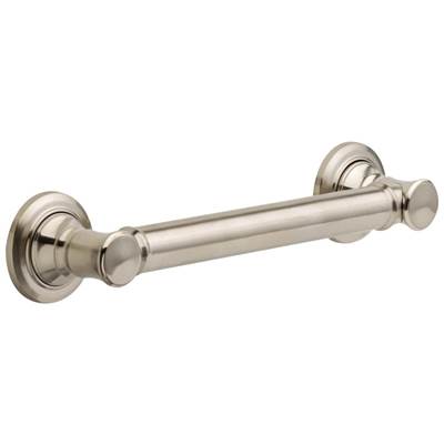 Brizo 69210-BN- Traditional Decorative Ada Grab Bar - 12'' | FaucetExpress.ca
