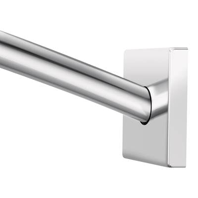 Moen CSR2168CH- Triva Chrome Adjustable Curved Shower Rod