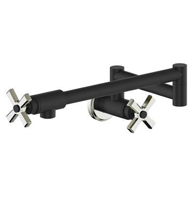 Vogt KF.ZN.1400.PB- Zehn Pot Filler Polished Nickel Matte Black