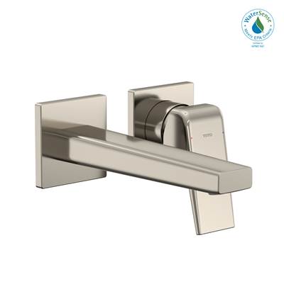 Toto TLG10307U#PN- TOTO GB 1.2 GPM Wall-Mount Single-Handle Bathroom Faucet with COMFORT GLIDE Technology, Polished Nickel - TLG10307U#PN | FaucetExpress.ca