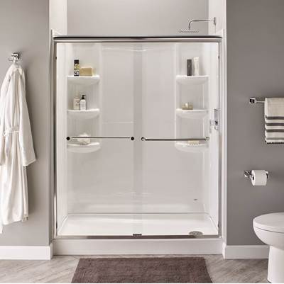 American Standard 2946STR.011- Studio 60X32 Inch Single Threshold Shower Base With Right-Hand Outlet