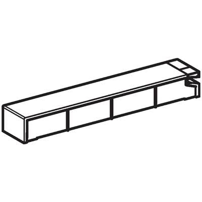 Geberit 243.440.TA.1- Cistern lid for Geberit Monolith sanitary module for WC: aluminium brushed | FaucetExpress.ca