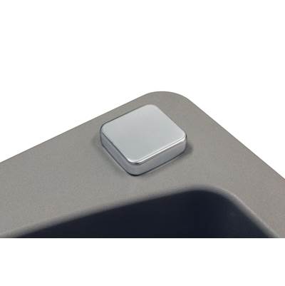Blanco 401242- Square Button Pop-Up Strainer, Stainless Steel | FaucetExpress.ca