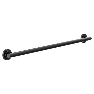 Moen YG0736BL- Iso Matte Black 36'' Designer Grab Bar