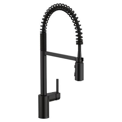 Moen 5923BL- Align Single-Handle Pull-Down Sprayer Kitchen Faucet in Matte Black - FaucetExpress.ca