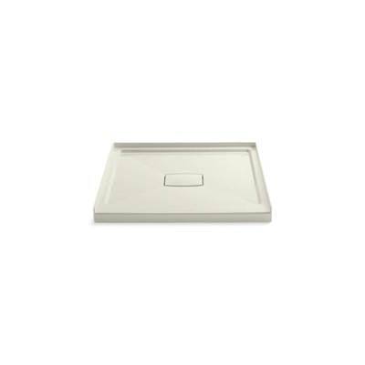 Kohler 9393-96- Archer® 42'' x 42'' Single threshold center drain shower base with removable cover | FaucetExpress.ca