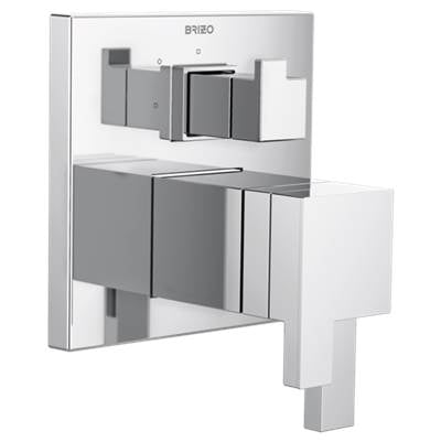 Brizo T75580-PC- Tempassure Thermostatic Valve With Integrated 3-Function Div | FaucetExpress.ca