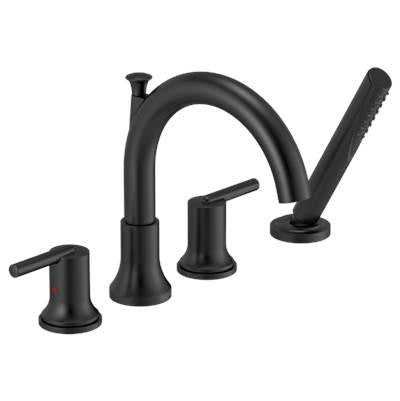 Delta T4759-BL- Roman Tub W/ Hand Shower Trim Shower 2L | FaucetExpress.ca