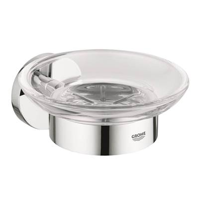 Grohe 40444001- Essentials Soap Dish with Holder | FaucetExpress.ca