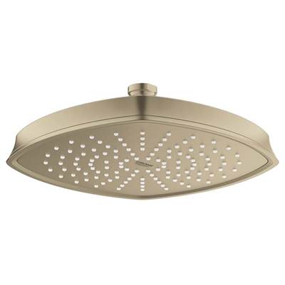 Grohe 26473EN0- Rainshower Grandera Shower Head 8 1/4'', 6.6 L/min (1.8 gpm), brushed nickel | FaucetExpress.ca