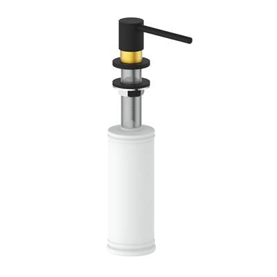 Vogt KA.01SD.GB- Modern Soap Dispenser Matte Gold Matte Black